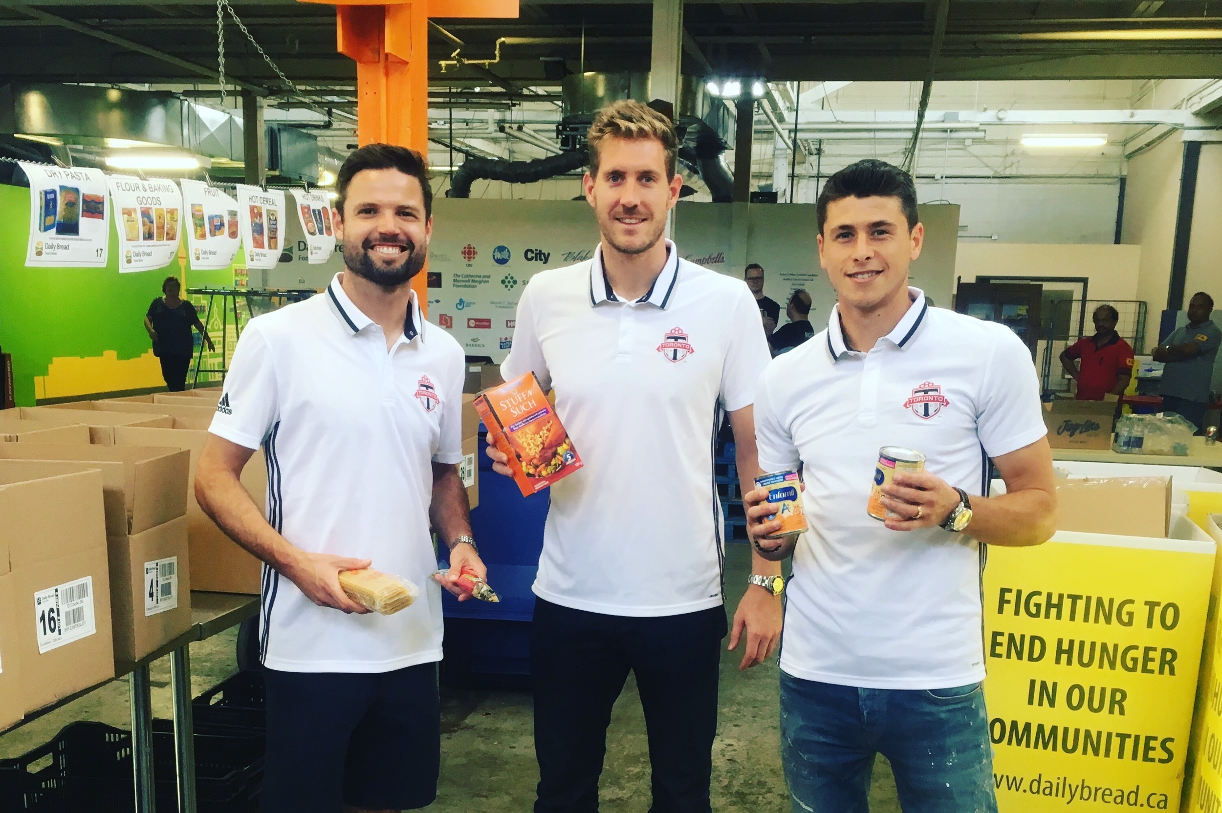 TFC Tackle Hunger Event